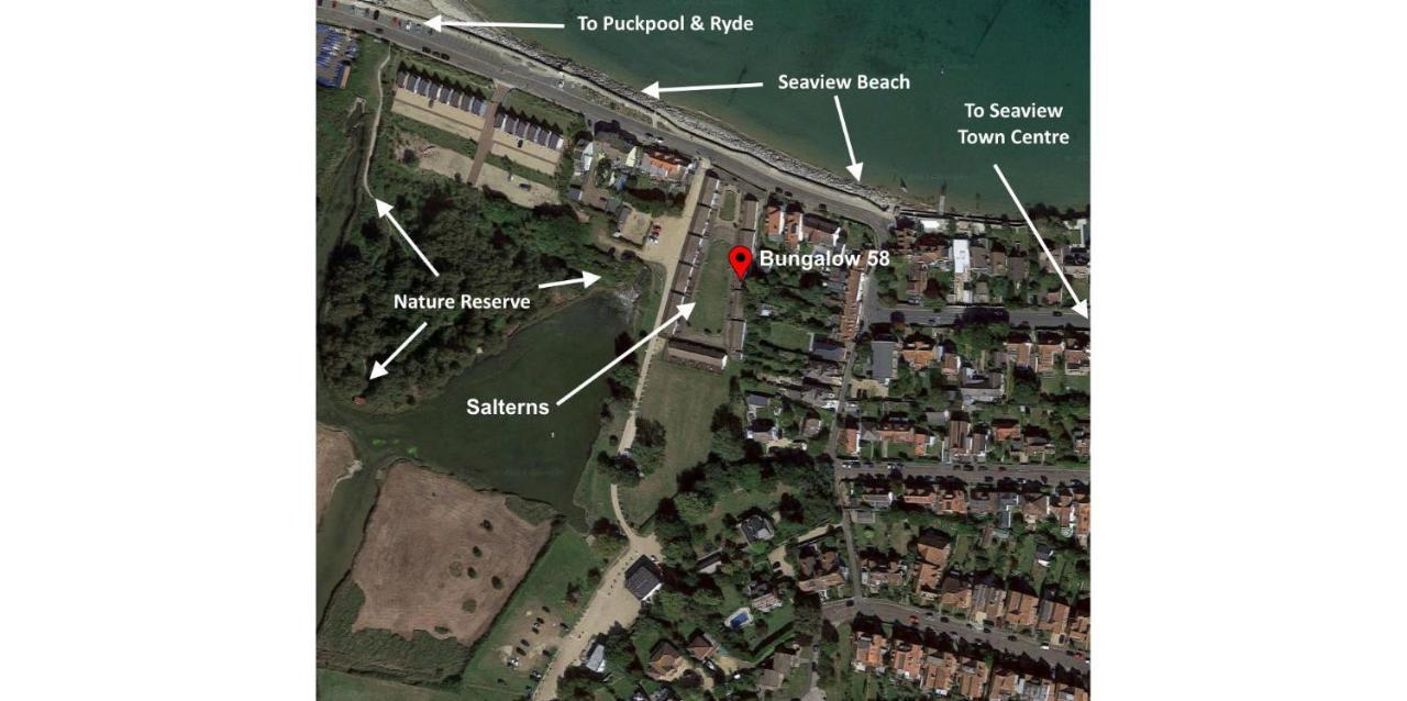 2 Bedroom Bungalow Sv58, Seaview, Isle Of Wight Free Wi-Fi Екстериор снимка